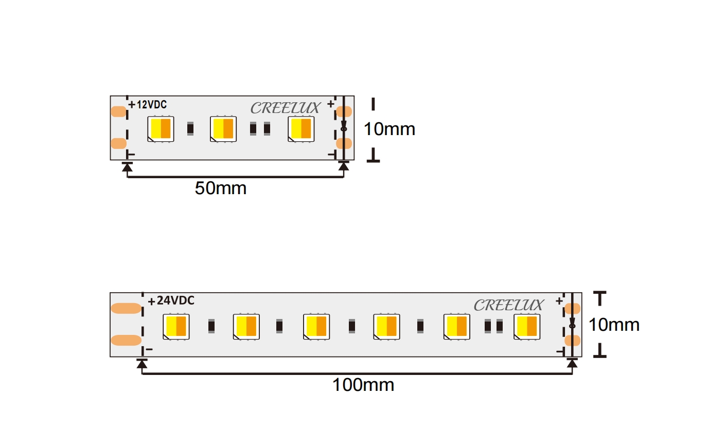 CREELUX-professional manufacturer of cct led strip, high quality, 3 years warranty.