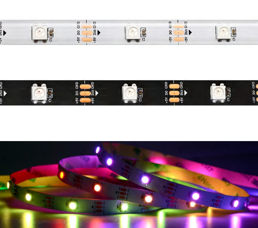 CREELUX-rgb led light strips, 3 years warranty