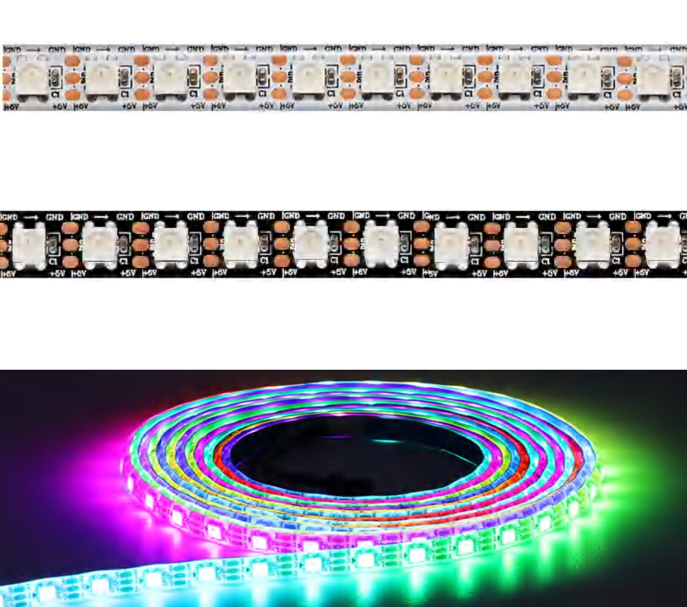 CREELUX-rgb led light strips, 3 years warranty