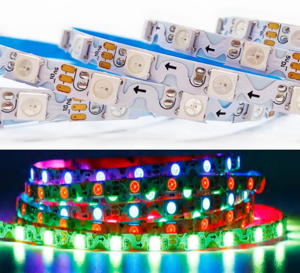 CREELUX-rgb led light strips, 3 years warranty